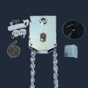 4:1 Reduced-Drive Chain Hoist