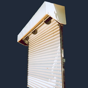 Reverse Rolled Curtain